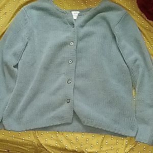 Alps Medium Cardigan Seafoam Green